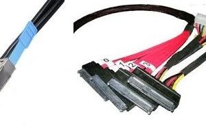 AC144482-2M : One External Mini-SAS HD SFF8644 to Four Internal SAS Drive Connectors
