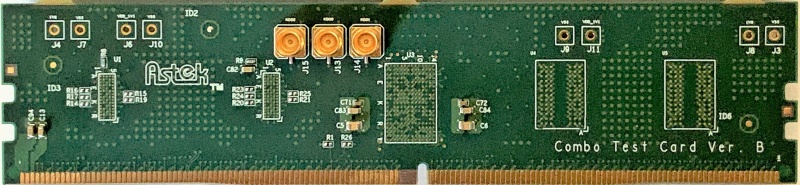 DDR5 X8 Combo Test Card