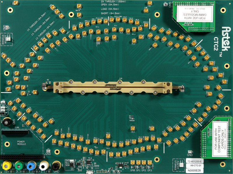DDR5 CTC2 Test Fixture